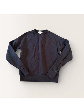 SPRITUAL GANGSTER Good Karma Black Long Sleeve Sweatshirt Size XS